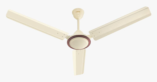 Airdec surebreeze 1200mm ceiling fan 48inch with high speed energy saver (ivory)