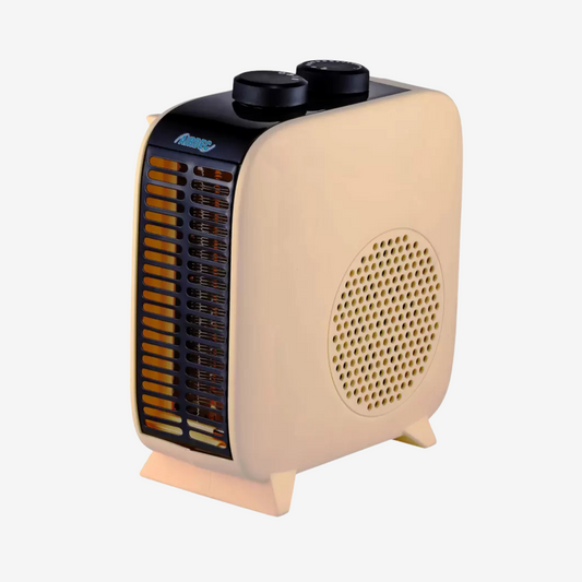 AIRDEC Warmflow ISI Certified 1000 W / 2000 W silent Performance Copper motor Fan Room Heater