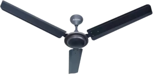 AIRDEC Florence 600 mm 4 Blade Ceiling Fan (Ultra High Speed | Silve Blue | Pack of 1) Classic