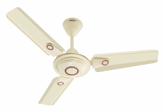 AIRDEC Raptor Ultra High Speed 1 Star 600 mm 4 Blade Ceiling Fan (Energy Saving | Lvory | Pack of 2)