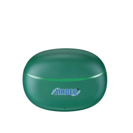 Airdec X-Buds PRO |50-Hour Playback Life | Ideal for Music | Two Bluetooth Pairing Modes | Green and True Wireless