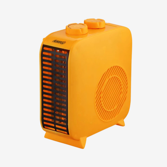 AIRDEC Warmflow ISI Certified 1000 W / 2000 W silent Performance Copper motor Fan Room Heater